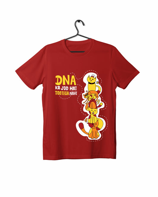 DNA ka jod - Red - Unisex Kids T-shirt