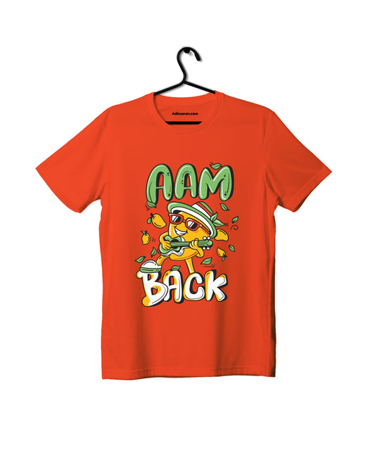 Aam Back – Orange - Kids Unisex T-shirts