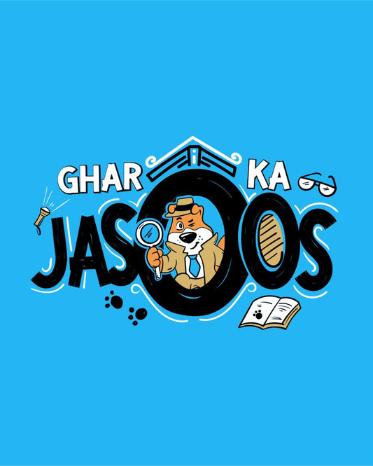 Ghar ka Jasoos - Light Blue - Unisex Kids T-shirt