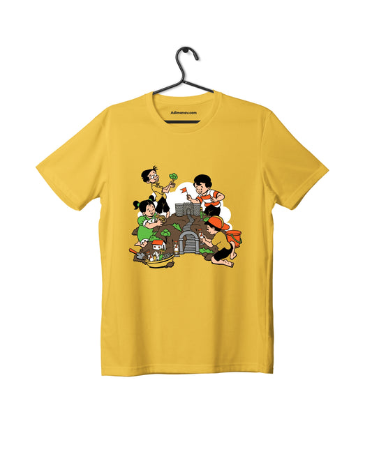 Killa Diwali - Yellow - Chintoo - Unisex Kids T-shirt