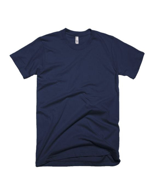 Navy Blue Half Sleeve Plain T-Shirt