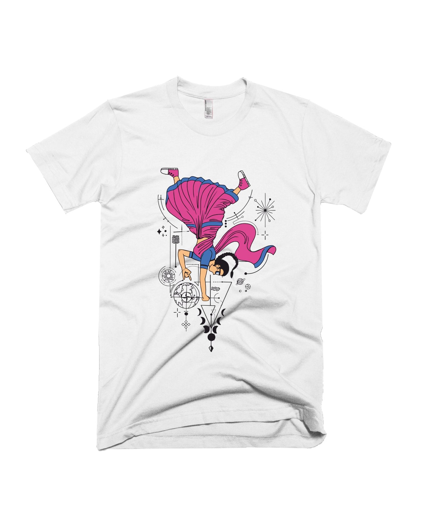 Somersault - White - Unisex Adults T-shirt