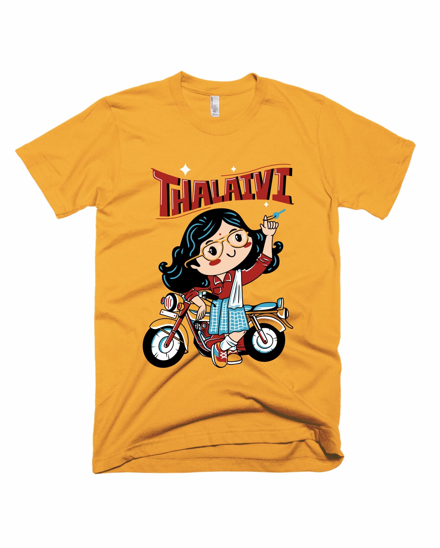Thalaivi - Yellow - Unisex Adults T-shirt