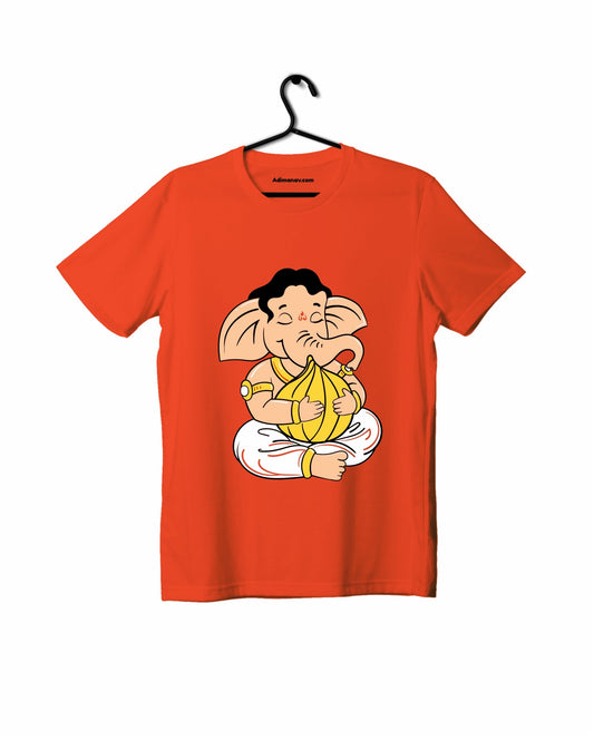 The Big Modak - Orange - Unisex Kids T-shirt