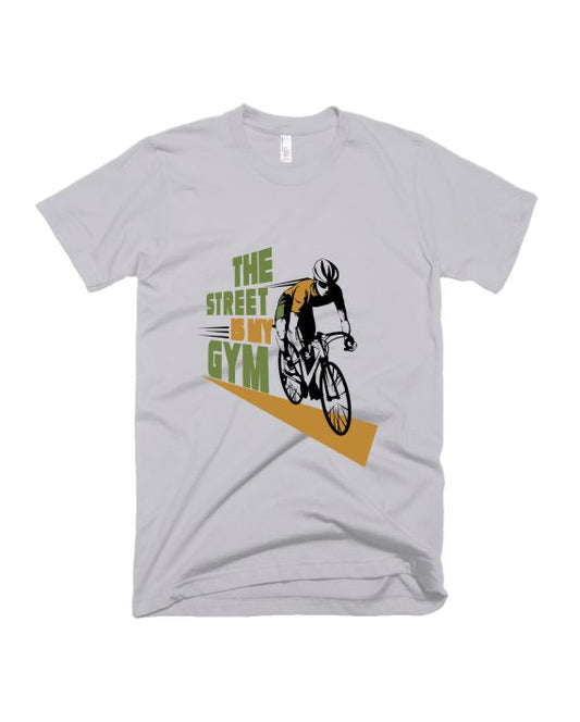 The Street Is My Gym - Cement Gray - Unisex Adults T-shirt
