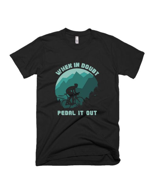 When in doubt - Black - Unisex Adults T-shirt