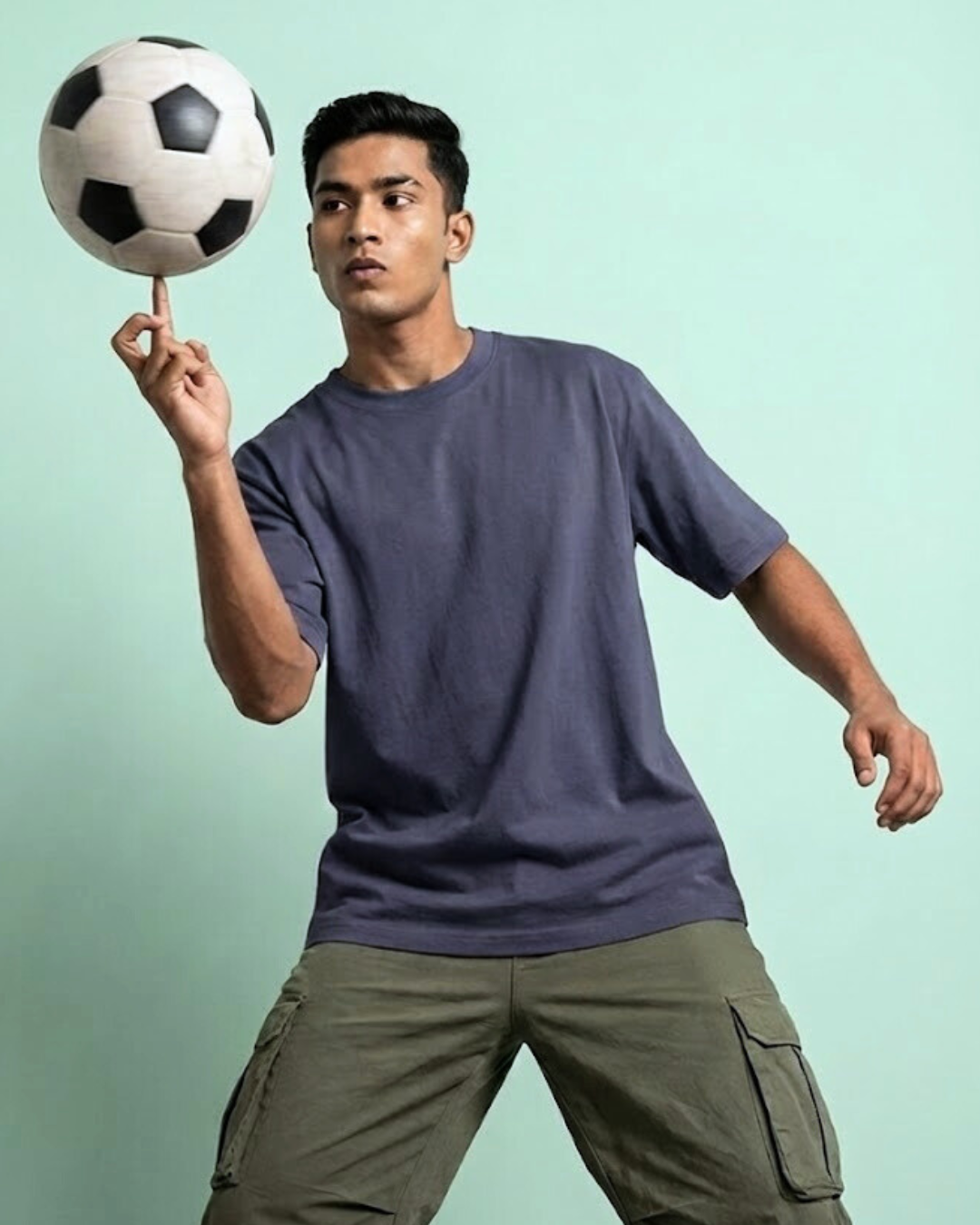 Adults Oversized Plain Basics