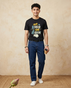 Aamhi Bi Ghadlo - Black - Unisex Adults T-shirt
