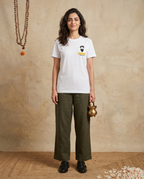 Abhanga Repost - White - Unisex Adults T-shirt