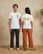 Abhanga Repost - White - Unisex Adults T-shirt