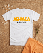 Abhanga Repost - White - Unisex Adults T-shirt