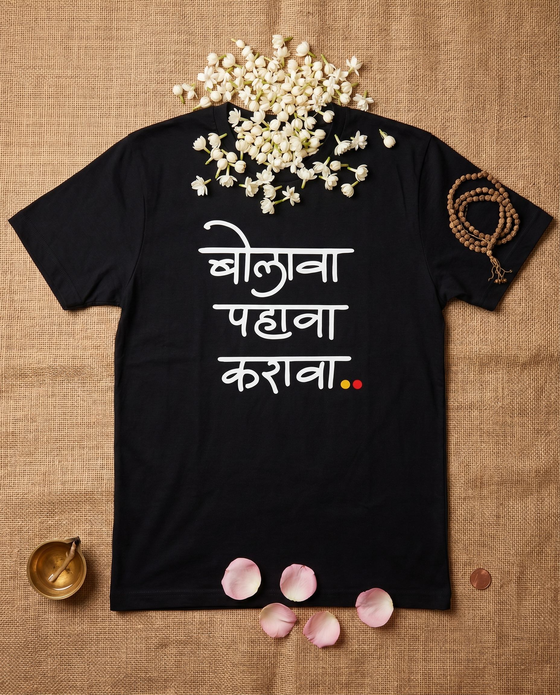 Bolava Vitthal - Black - Unisex Adults T-shirt