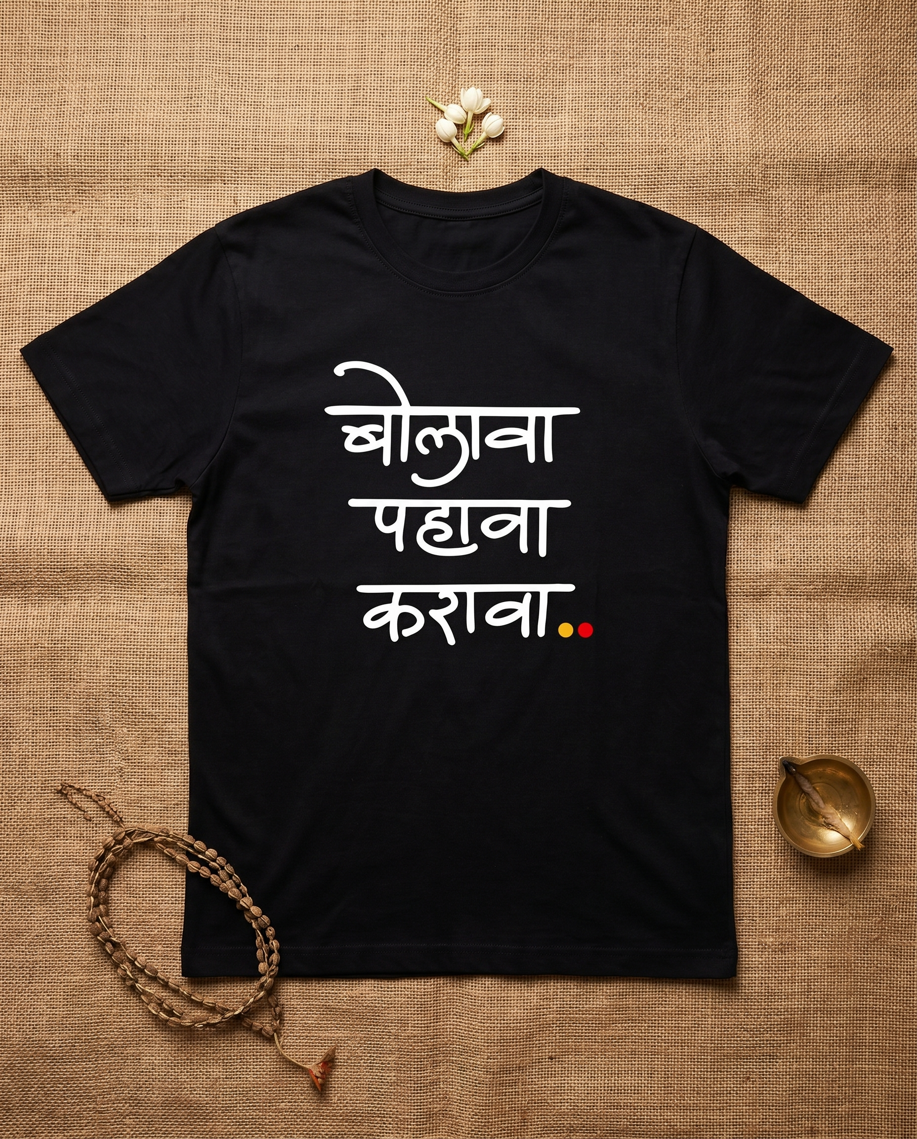 Bolava Vitthal - Black - Unisex Adults T-shirt
