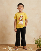 Chhota Varkari - Yellow - Unisex Kids T-shirt