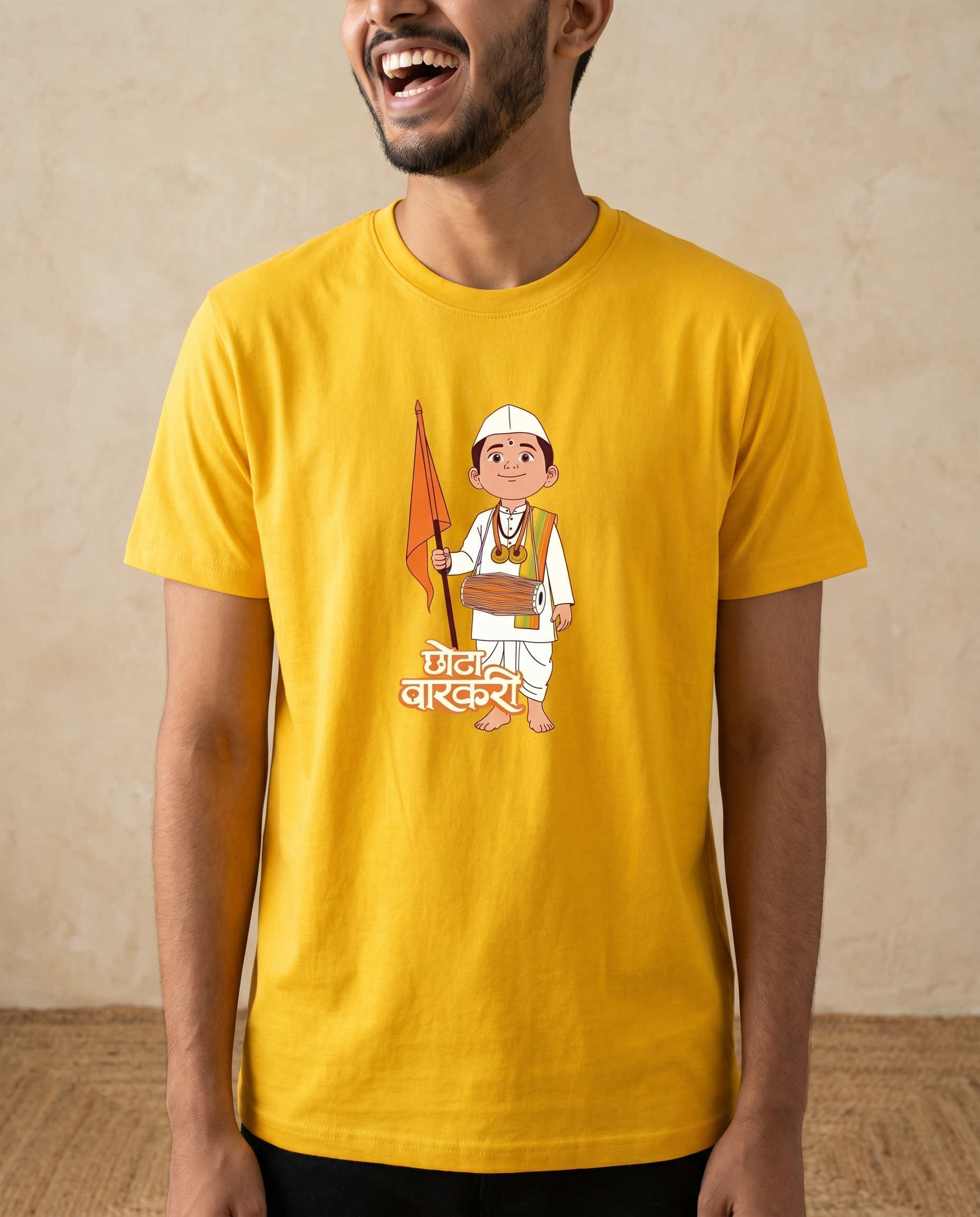 Chhota Varkari - Yellow - Unisex Adults T-shirt