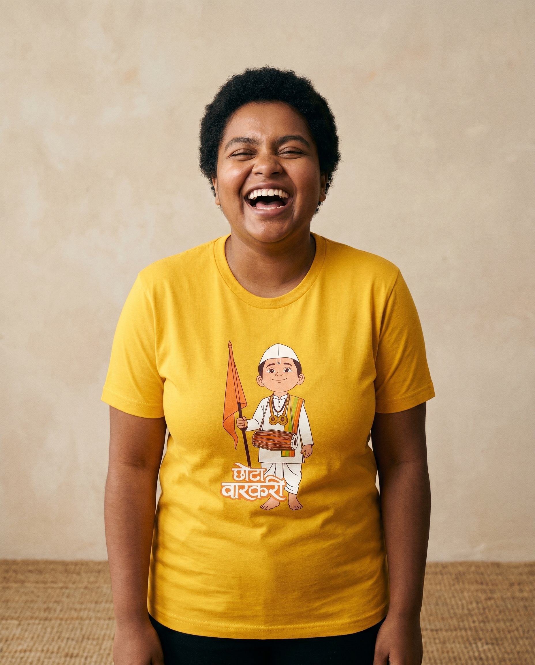 Chhota Varkari - Yellow - Unisex Adults T-shirt