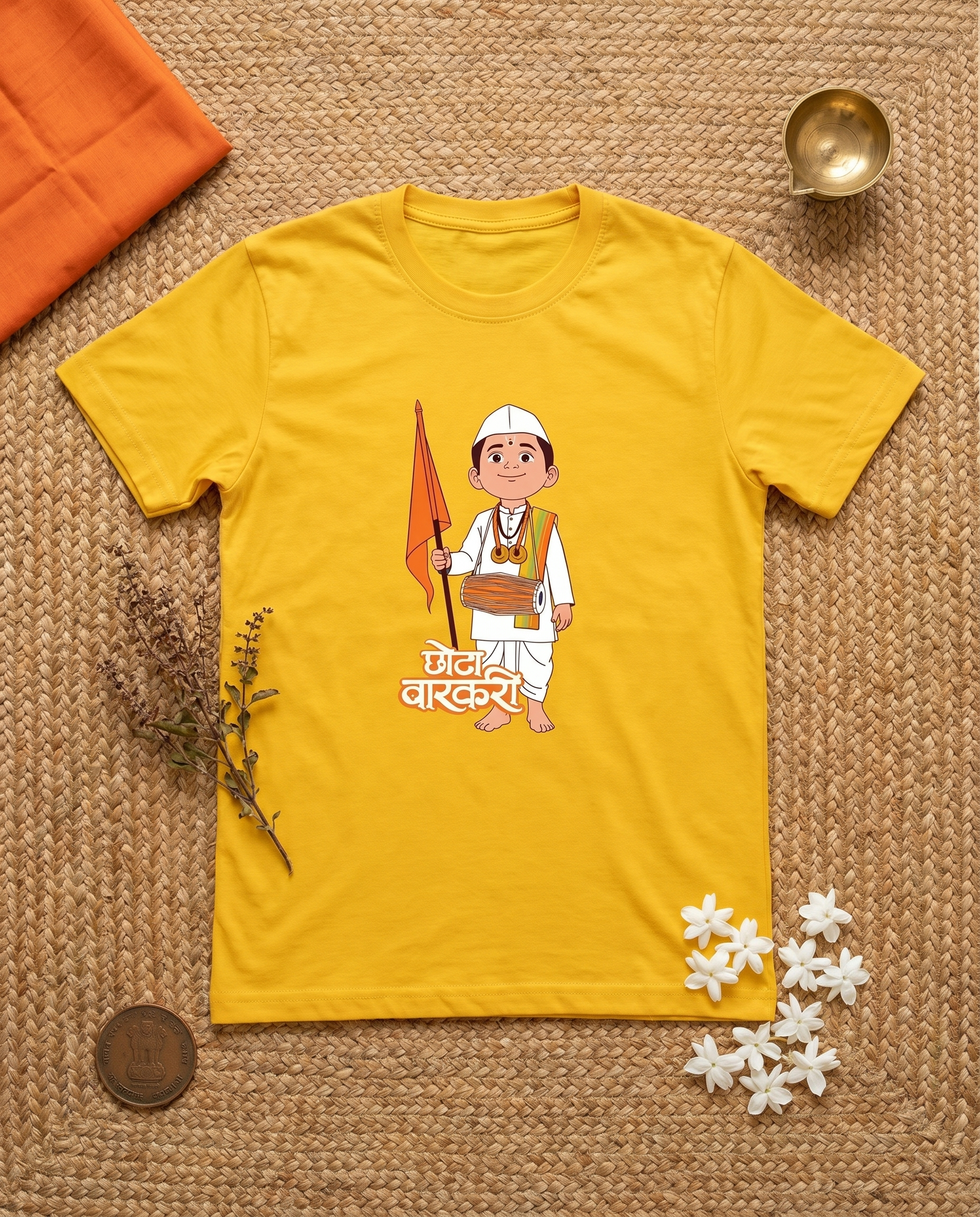 Chhota Varkari - Yellow - Unisex Adults T-shirt