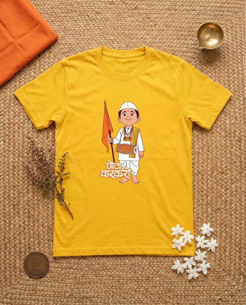 Chhota Varkari - Yellow - Unisex Adults T-shirt
