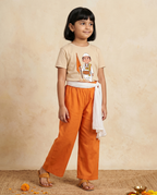 Chhota Varkari - Beige - Unisex Kids T-shirt