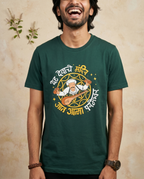 Deh Devache Mandir - Bottle Green - Unisex Adults T-shirt