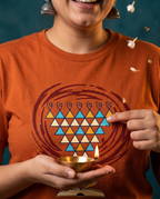 Saraswati - Orange - Unisex Adults T-shirt