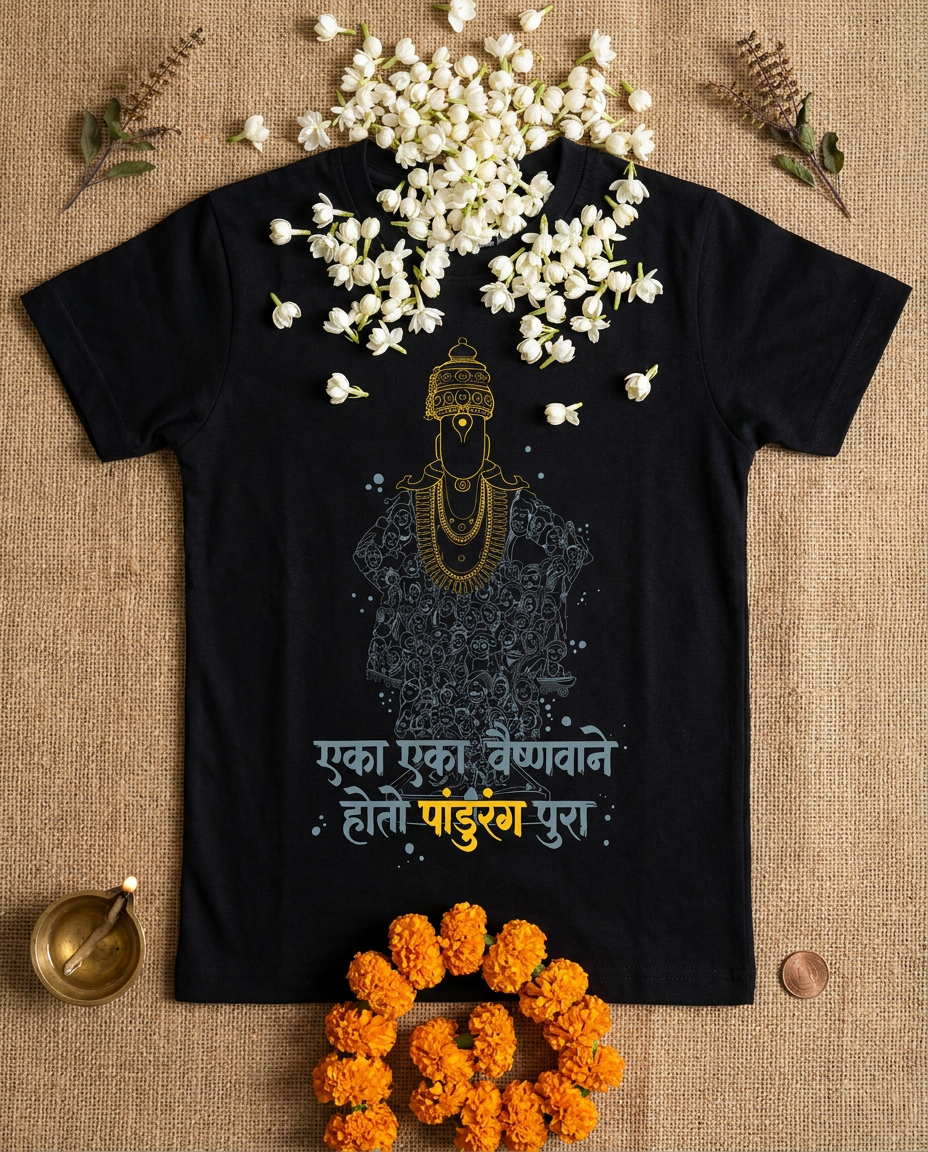 Eka Eka Vaishnavane - Black - Unisex Kids T-shirt