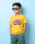 Bhavi Aamdar - Yellow - Unisex Kids T-shirt