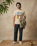 Lahanpan Dega Deva - Beige - Unisex Adults T-shirt