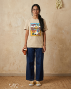 Lahanpan Dega Deva - Beige - Unisex Adults T-shirt