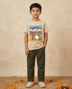 Lahanpan Dega Deva - Beige - Unisex Kids T-shirt