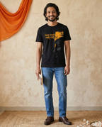 Gabhaari Pandhari - Black - Unisex Adults T-shirt