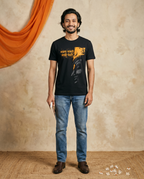 Gabhaari Pandhari - Black - Unisex Adults T-shirt