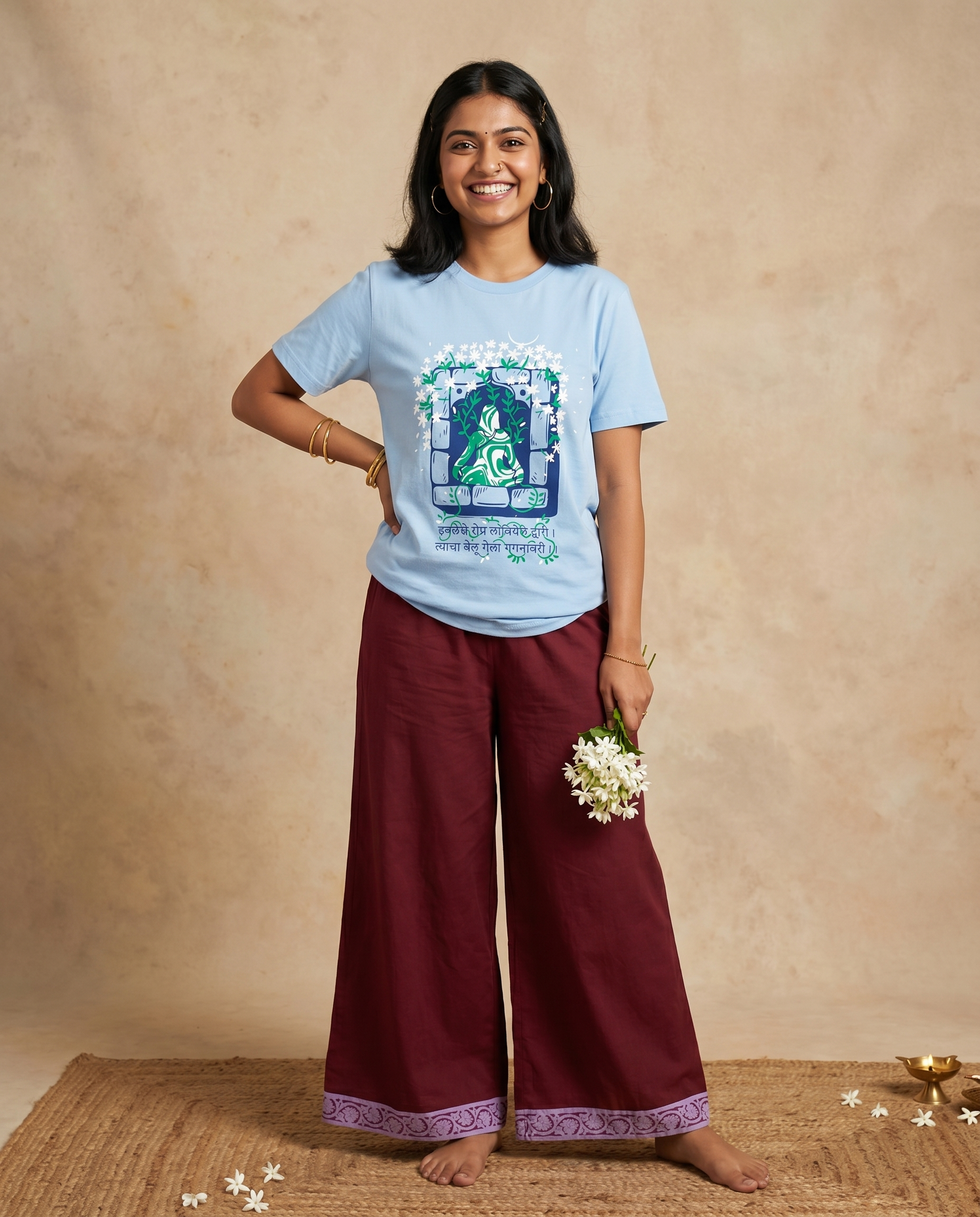 Mogara Fulala - Light Blue - Unisex Adults T-shirt