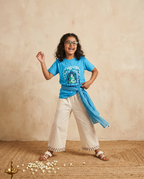 Mogara Fulala - Light Blue - Unisex Kids T-shirt