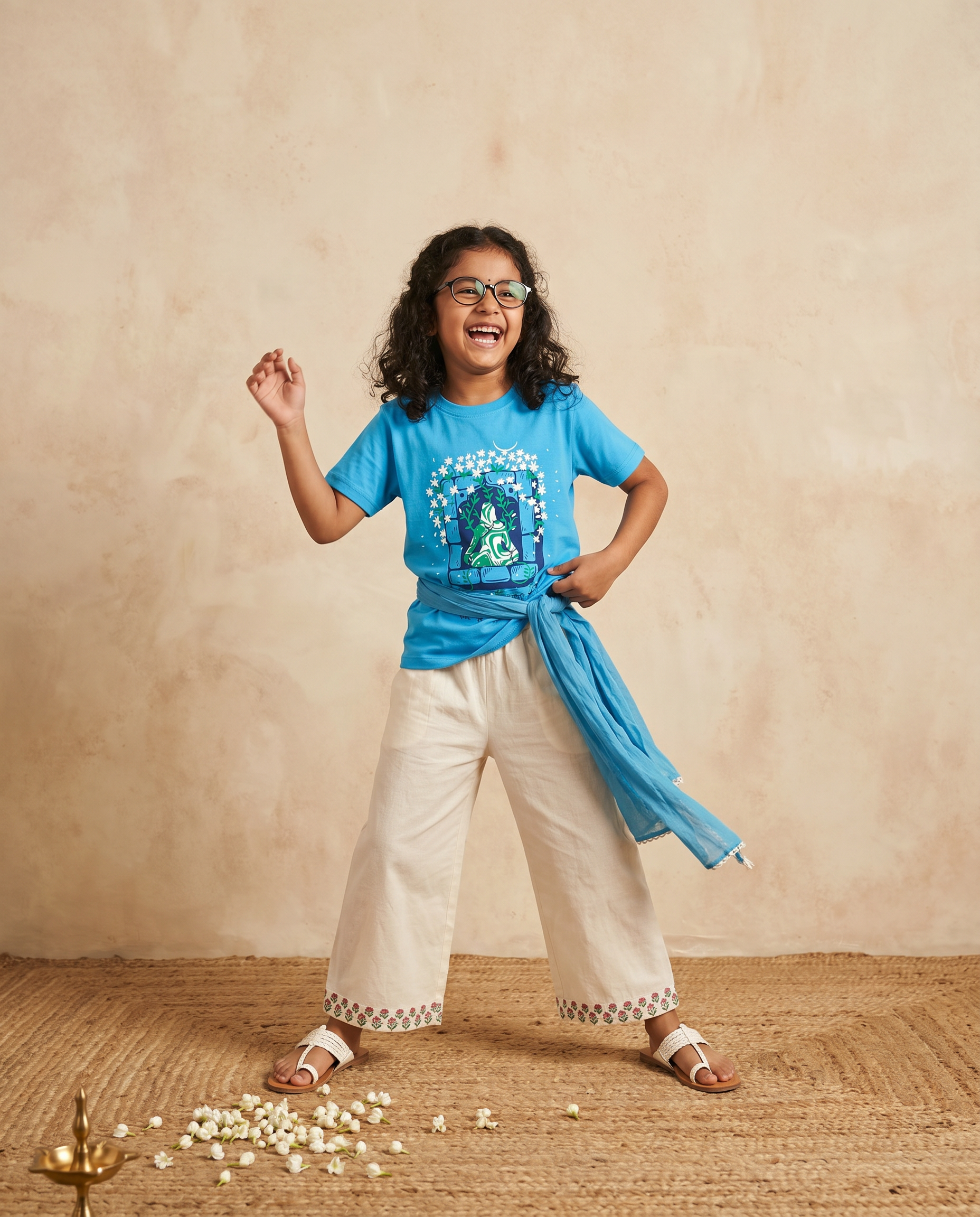 Mogara Fulala - Light Blue - Unisex Kids T-shirt