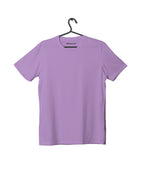 Purple Half Sleeve Plain Kids T-Shirt