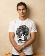 Pandhariche Bhoot - White - Unisex Adults T-shirt