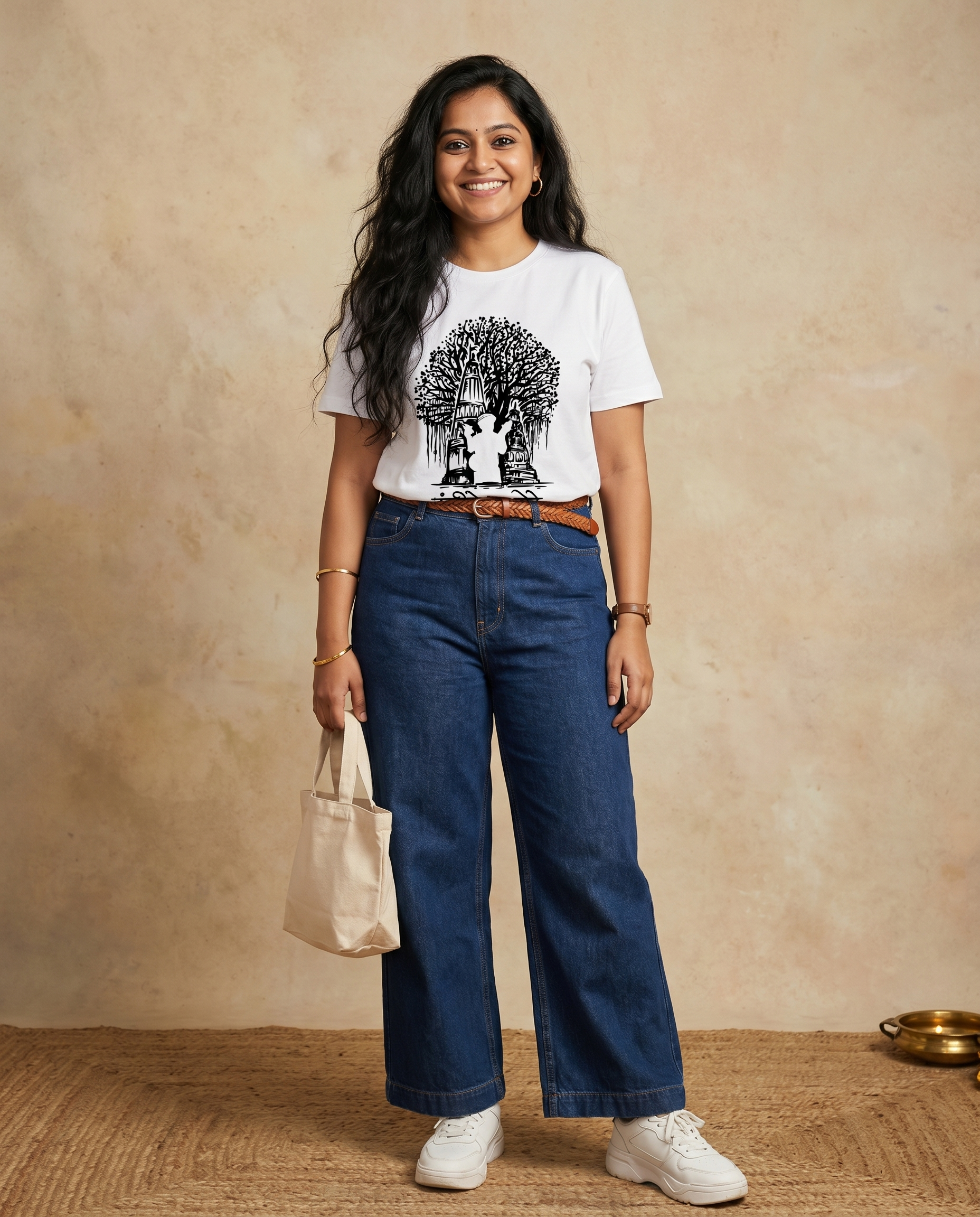Pandhariche Bhoot - White - Unisex Adults T-shirt