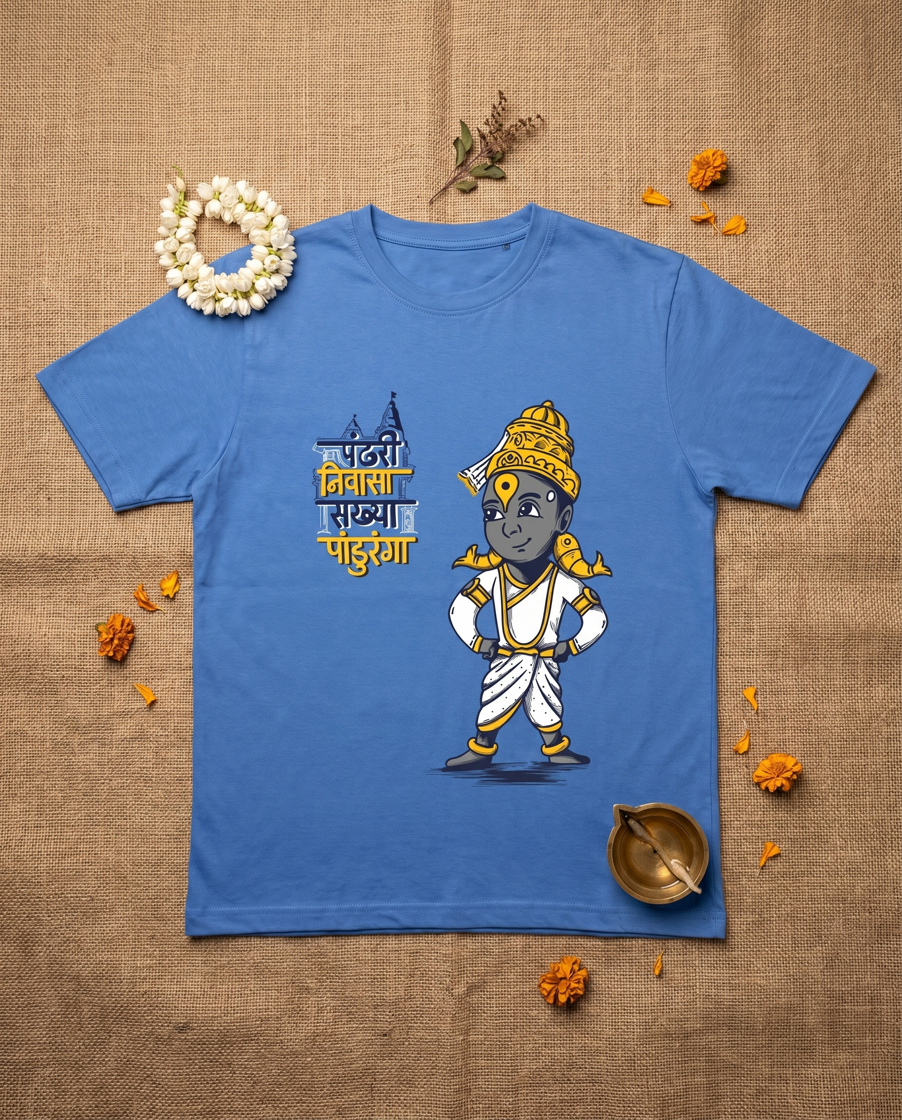Pandhari Nivasa - Ice Blue - Unisex Adults T-shirt