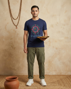 Pandurang Dhyani - Navy Blue - Unisex Adults T-shirt