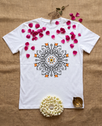 Ringan Mandala - White - Unisex Adults T-shirt