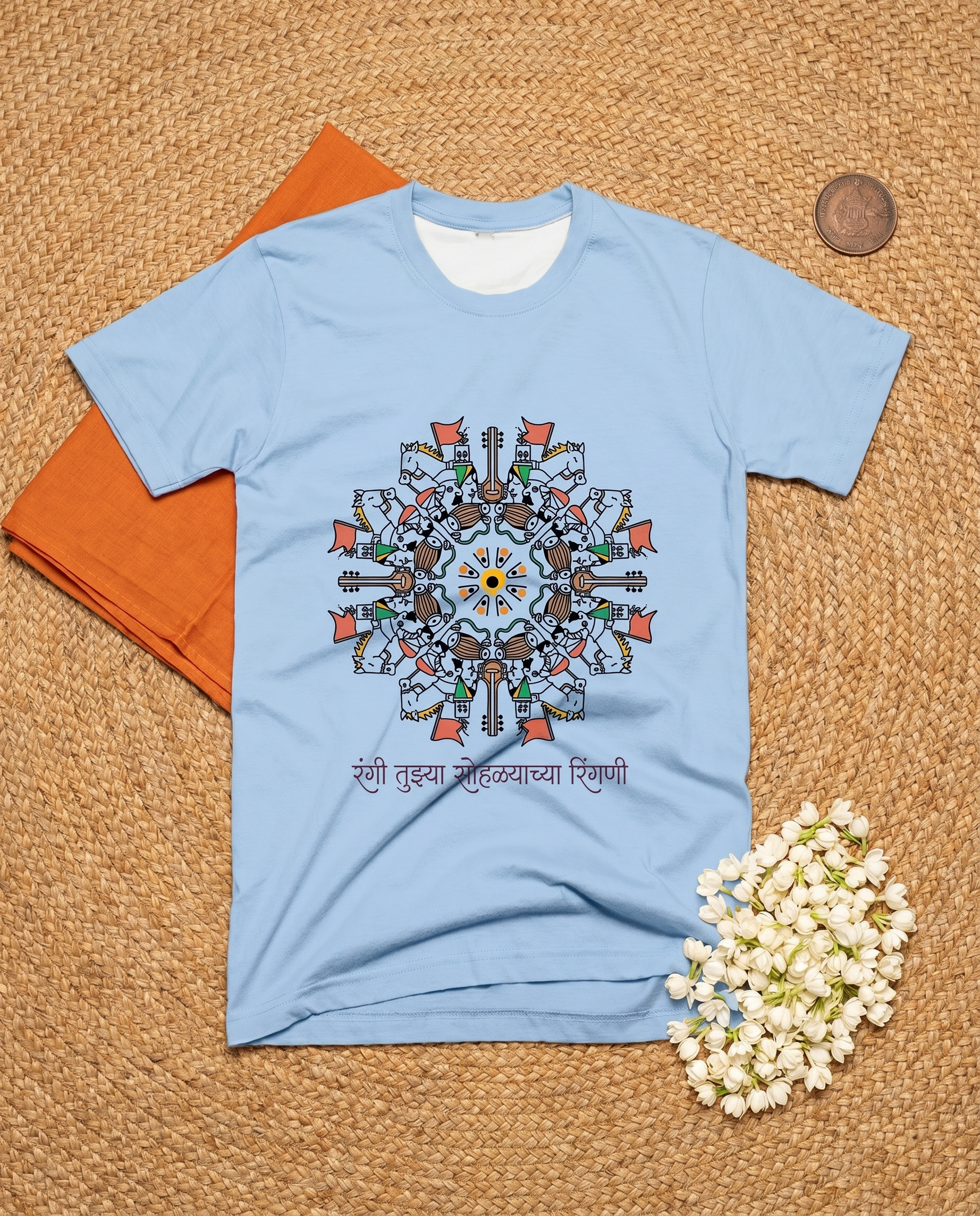 Ringan Sohala - Light Blue - Unisex Adults T-shirt