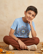 Ringan Sohala - Pastel Blue - Unisex Kids T-shirt