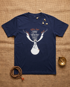 Tuka Aakasha Evdha - Navy Blue - Unisex Adults T-shirt