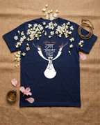 Tuka Aakasha Evdha - Navy Blue - Unisex Adults T-shirt