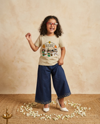 Gopalancha Mela - Beige - Chintoo - Unisex Kids T-shirt