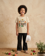 Gopalancha Mela - Beige - Chintoo - Unisex Kids T-shirt