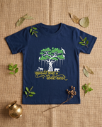 Vrukshavalli Aamha Soyari - Navy Blue - Unisex Kids T-shirt