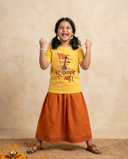 Vaari Chukayachi Nahi - Yellow - Unisex Kids T-shirt