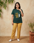 Vaari Aali Daari - Bottle Green - Unisex Adults T-shirt
